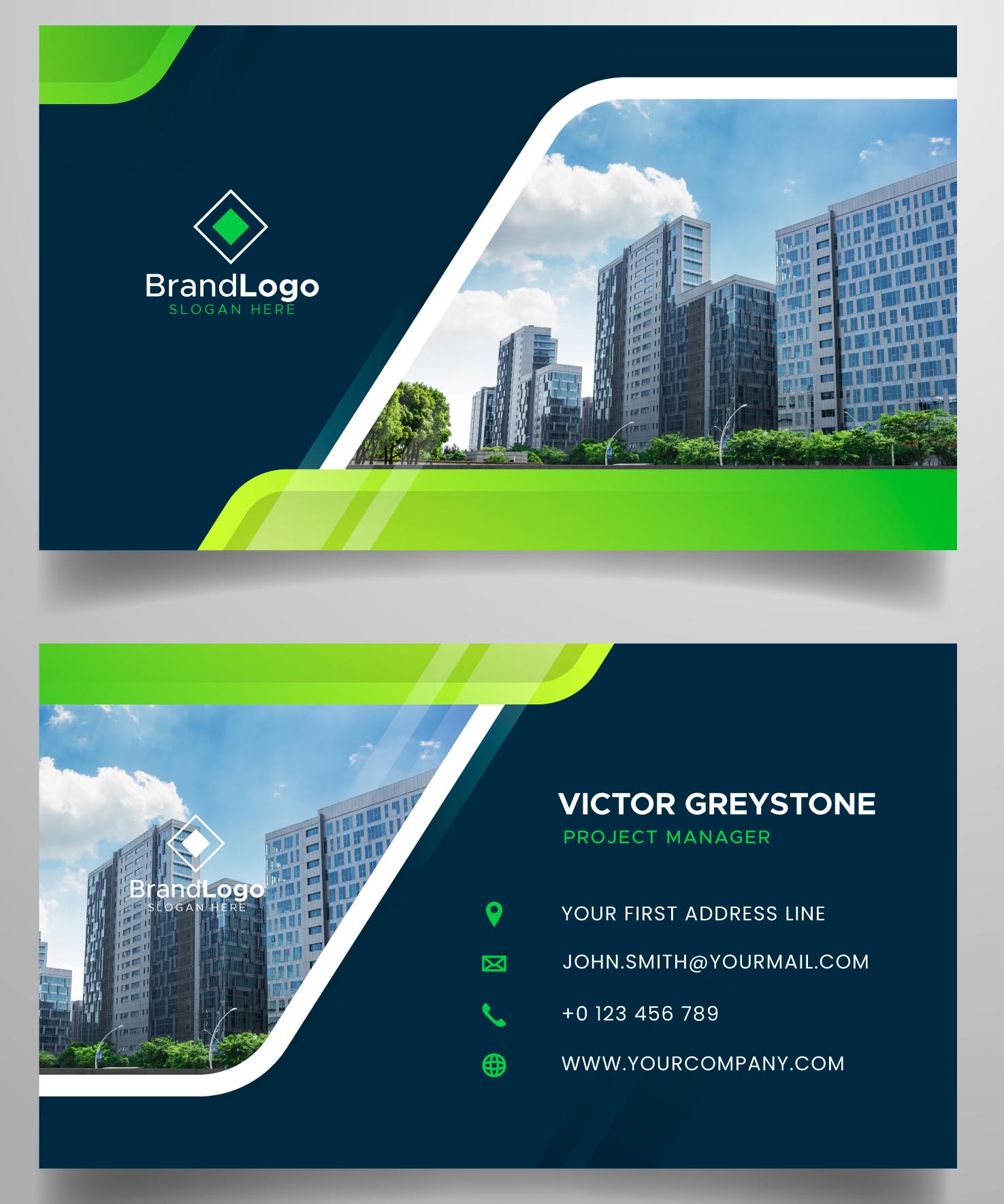 50 mẫu name card dành cho ngành xây dựng